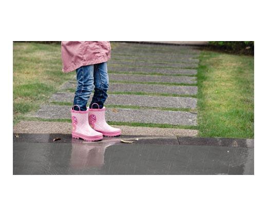 Lily & Dan 
 Girls' Rain Boots
