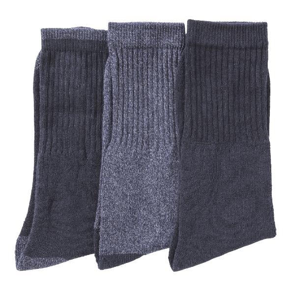 Chaussettes pour hommes, 3 paires
