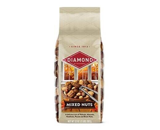 Diamond 
 Mixed Nuts In Shell