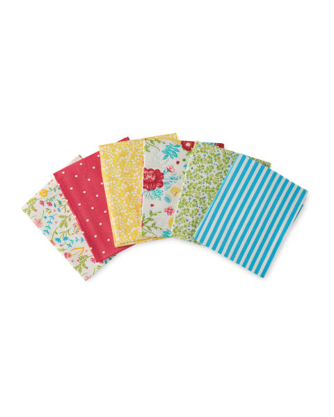 Fabric Fat Quarters Blooming 6 Pack