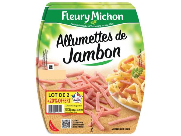 Fleury Michon allumettes de jambon