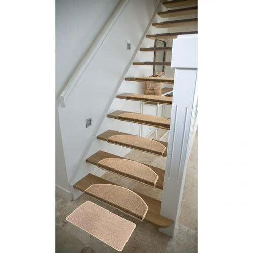 Set de 15 tapis d'escalier + 1 tapis