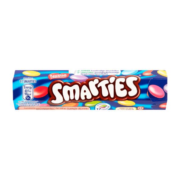 Chokoladebar eller Smarties