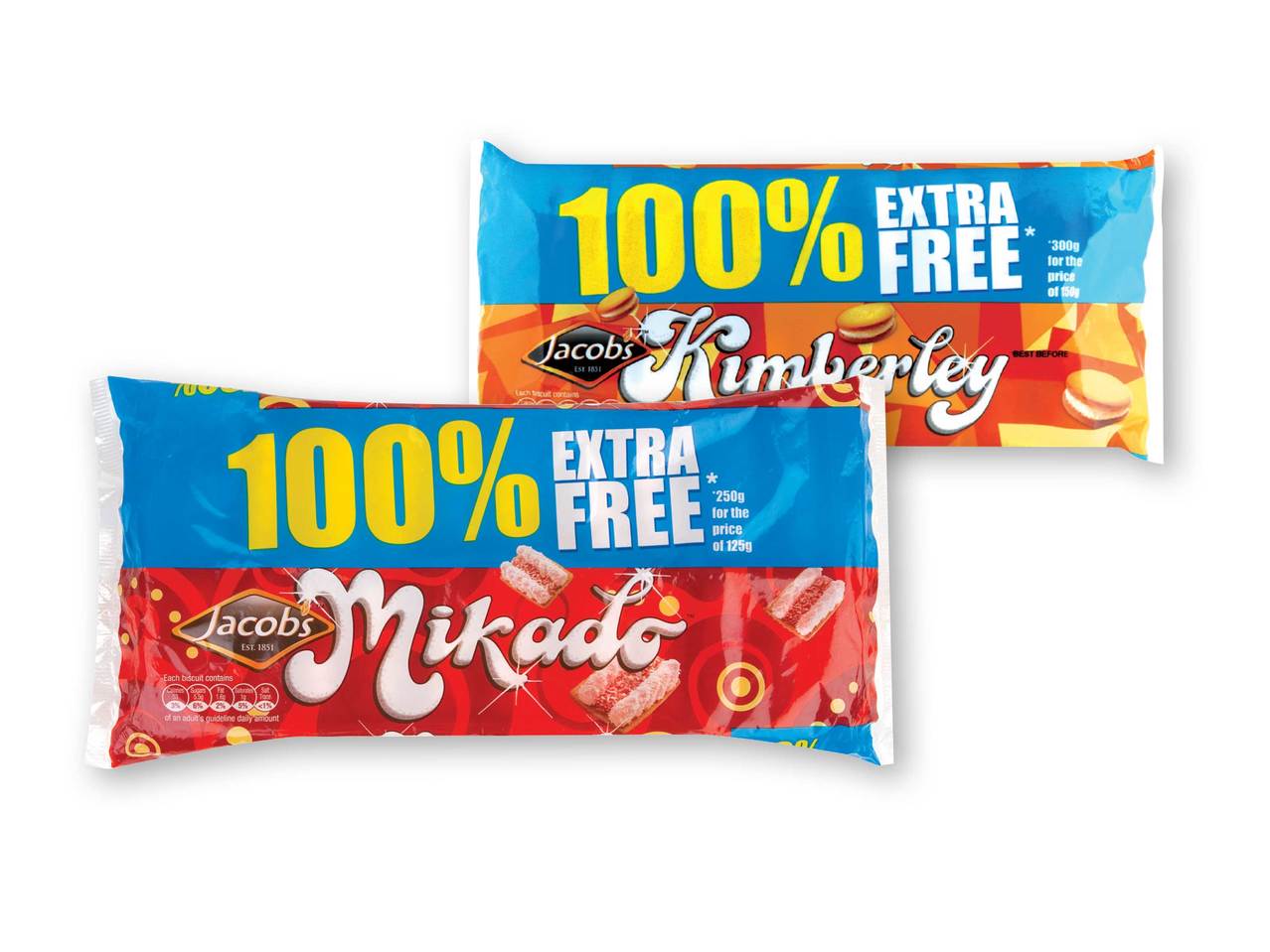 JACOBS(R) Mikado/Kimberley Biscuits