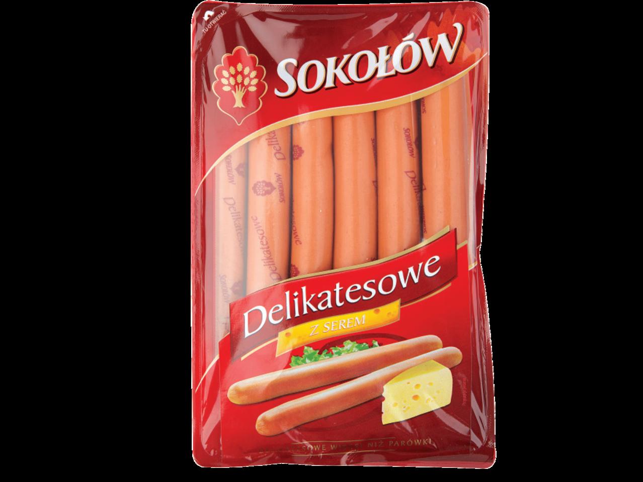 SOKOŁÓW Pork Frankfurters with Cheese