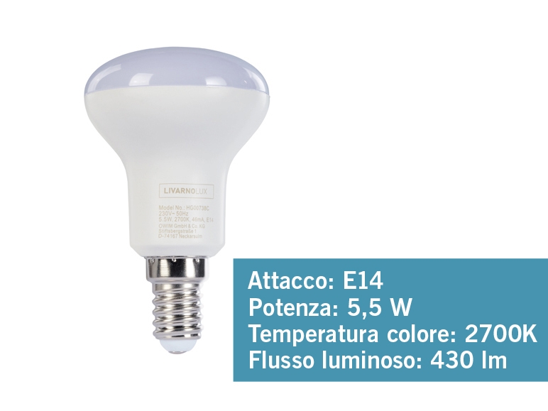 Faretto LED 4/5,5/7W