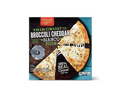 Mama Cozzi's Pizza Kitchen Broccoli Cheddar Crust Bianco Pizza