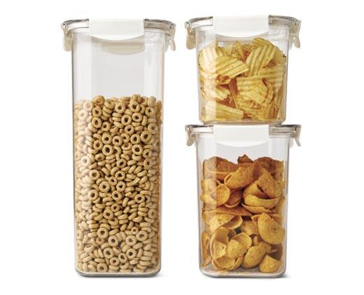 Crofton 
 3-Pack Pantry Containers with Latching Lids