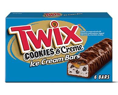 Twix 
 Cookies & Creme Ice Cream Bars
