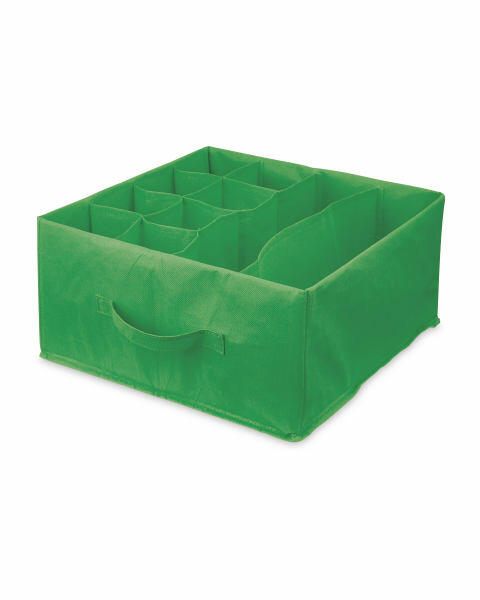 Green 24 Bauble Storage Bag