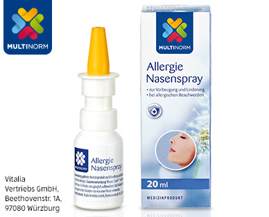 MULTINORM Allergie Augentropfen oder Nasenspray