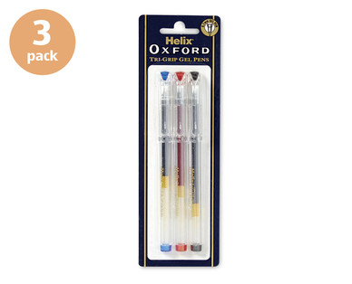 Oxford Tri-Grip Gel Pens