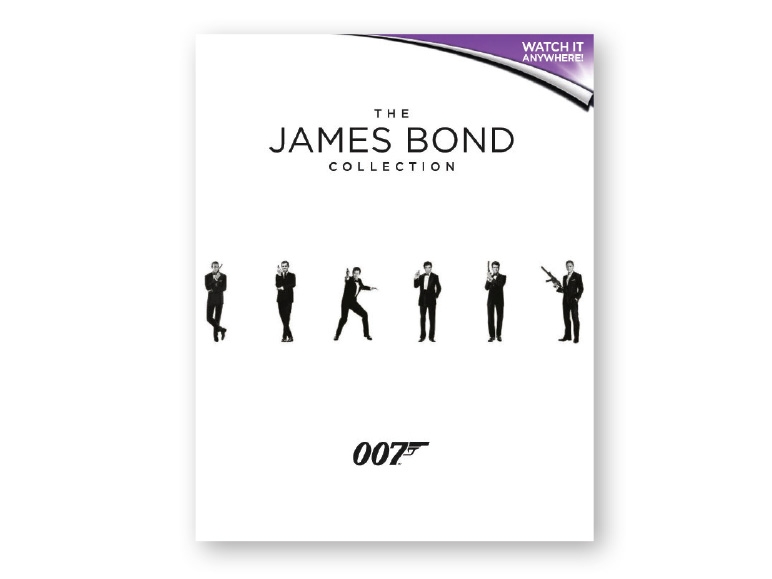 James Bond Complete 23 Film DVD Collection