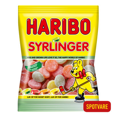 HARIBO 
Syrlinger
