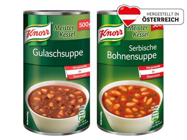Knorr Meisterkessel-Suppe