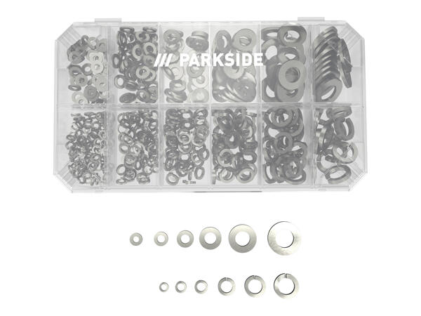 Assorted Hooks, Washers or Hex Nuts
