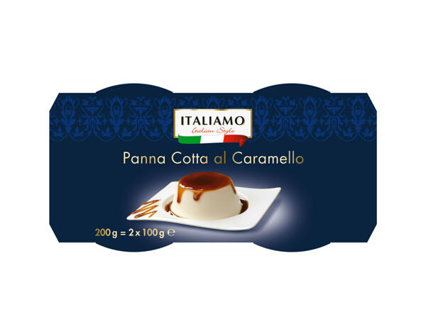 Italiamo(R) Panna Cotta com Caramelo
