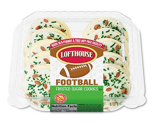 Lofthouse 
 Super Bowl Frosted Sugar Cookies