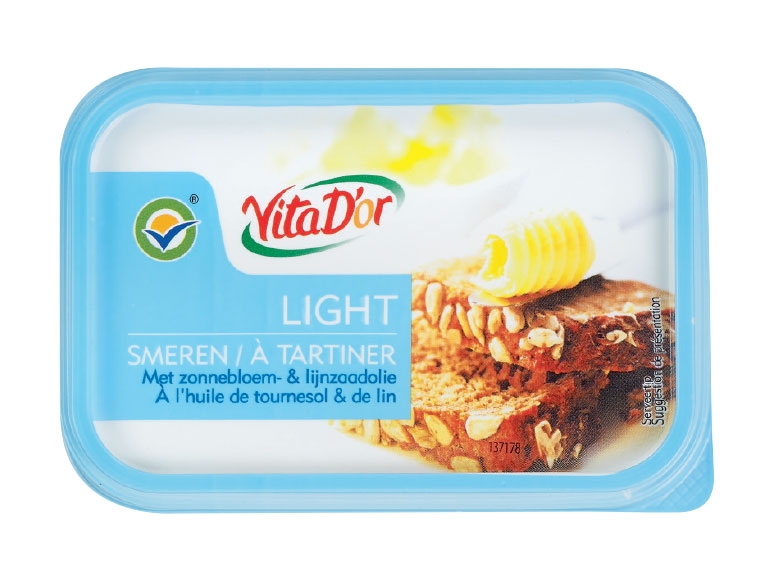 Margarine Light oder Sojaminarine