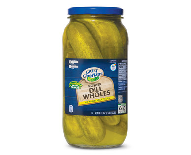 Great Gherkins Kosher Whole Pickles