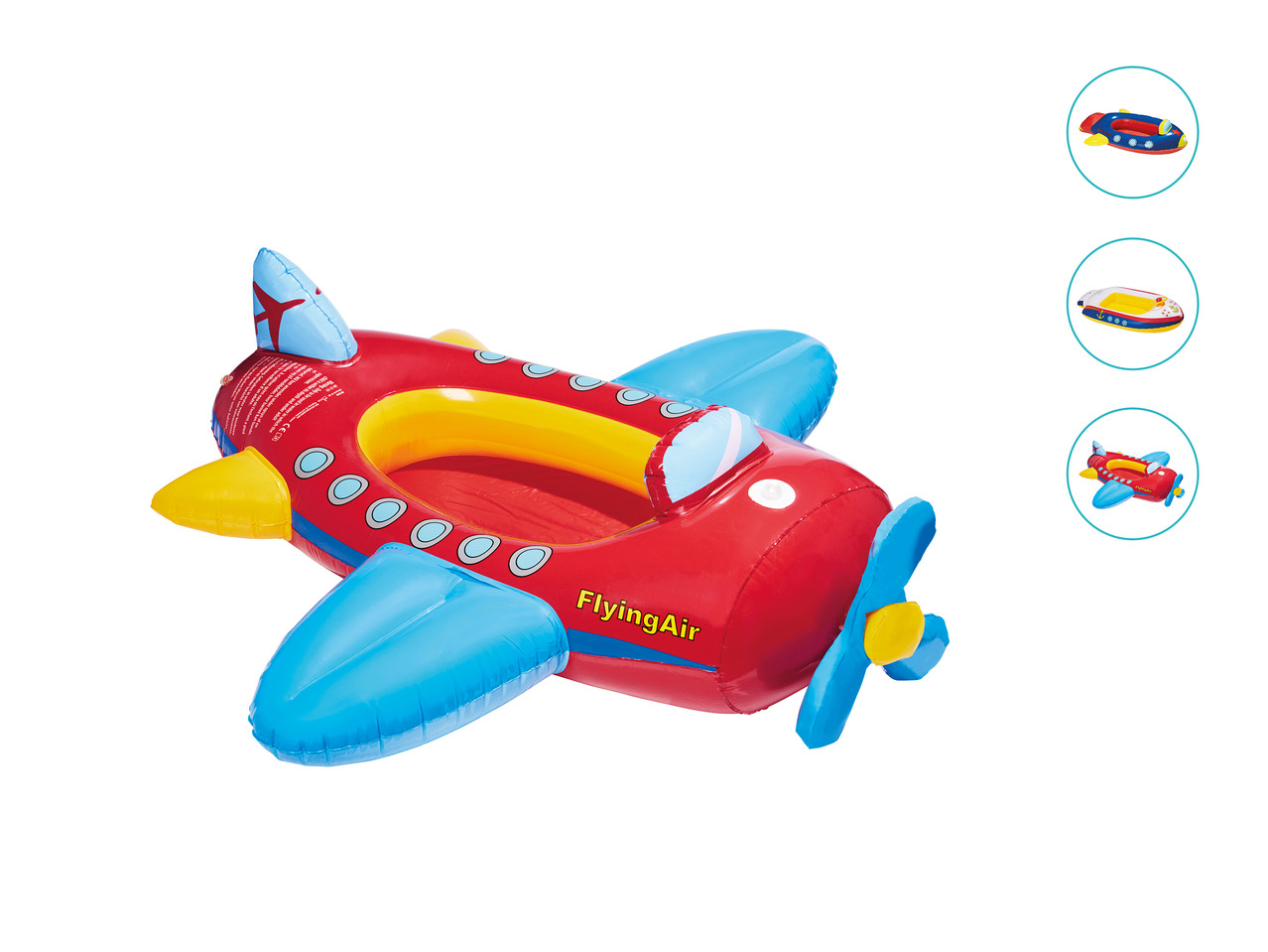 Playtive Junior Inflatable Boat, Aeroplane or Spaceship1