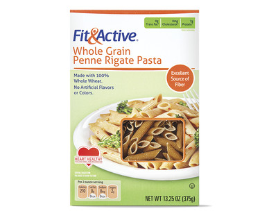 Fit & Active Whole Grain Penne Rigate or Rotini Pasta