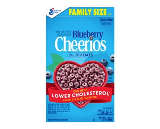 General Mills 
 Strawberry Banana or Blueberry Cheerios