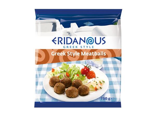 Húsgolyók görögös fűszerezéssel