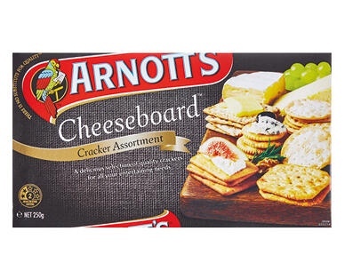 Arnott's Cheeseboard Cracker Assortment 250g