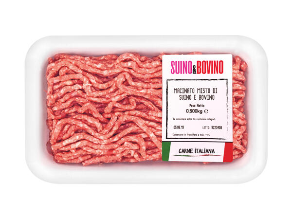 Mixed Ground Meat with Pork and Beef