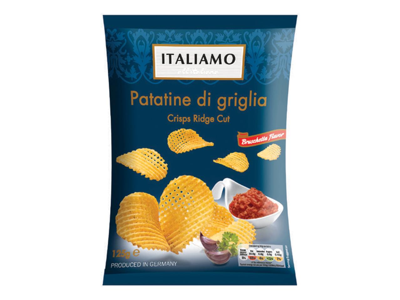 ITALIAMO Ridge Cut Italian Crisps