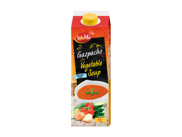 Gazpacho - Cold Soup with Vegetables