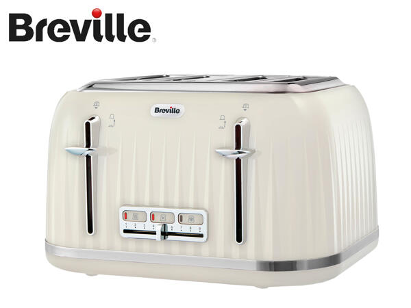 Breville Impressions 4-Slice Toaster – Cream