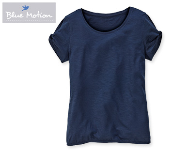 Blue Motion Shirt, Slub-Garn