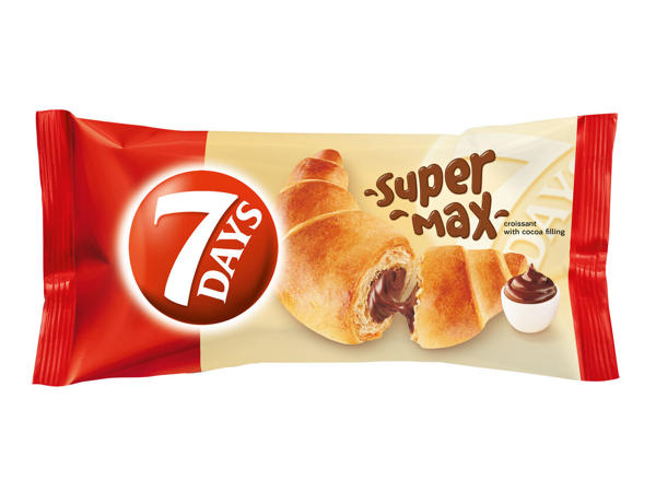 Supermax croissant cu cremă de cacao