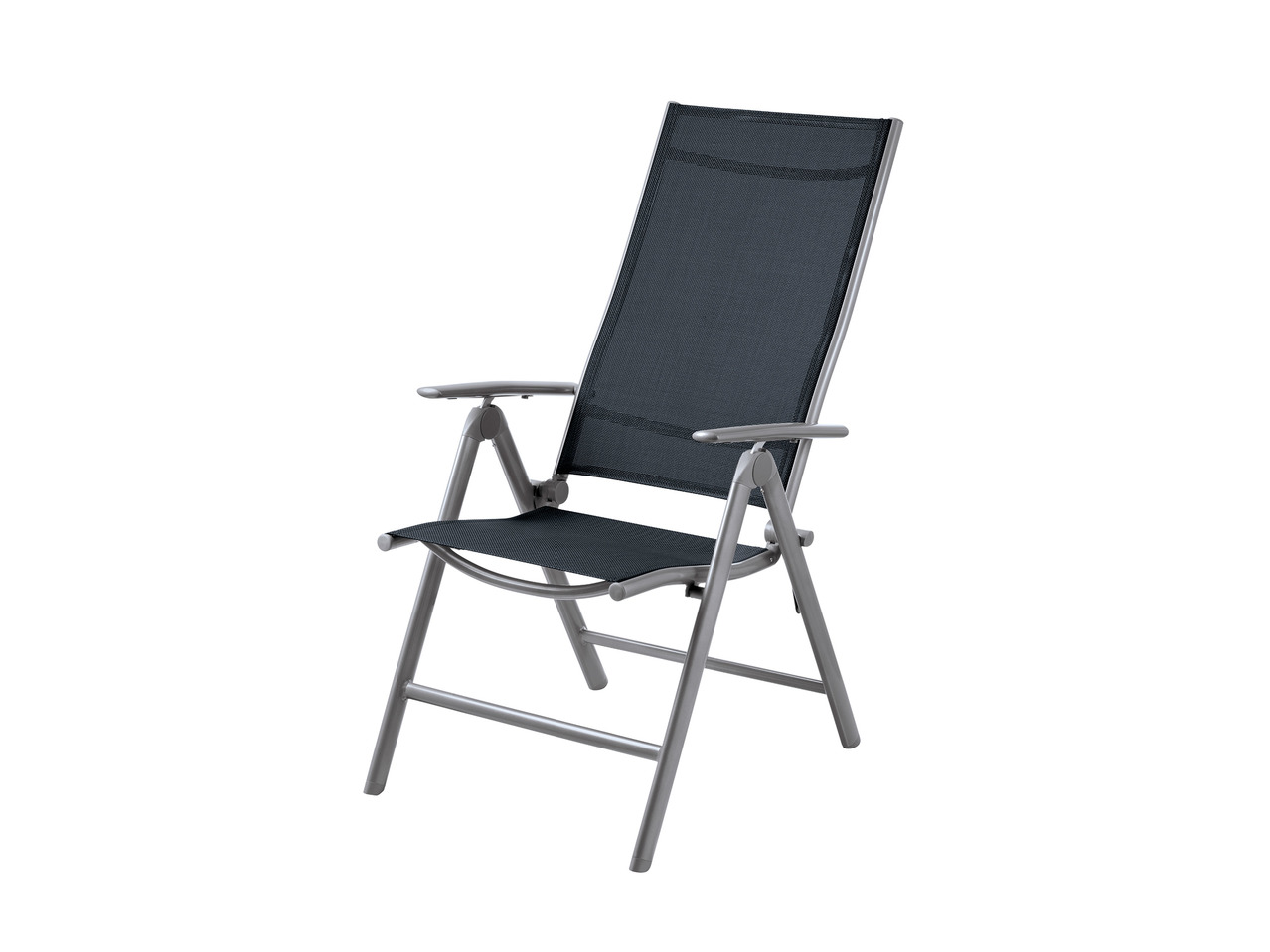 Florabest Aluminium High Back Chair1