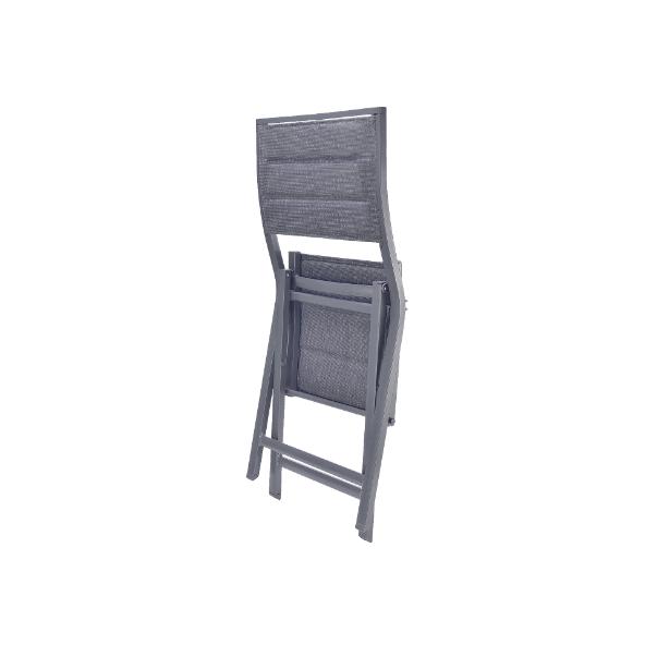 Składane aluminiowe krzesło