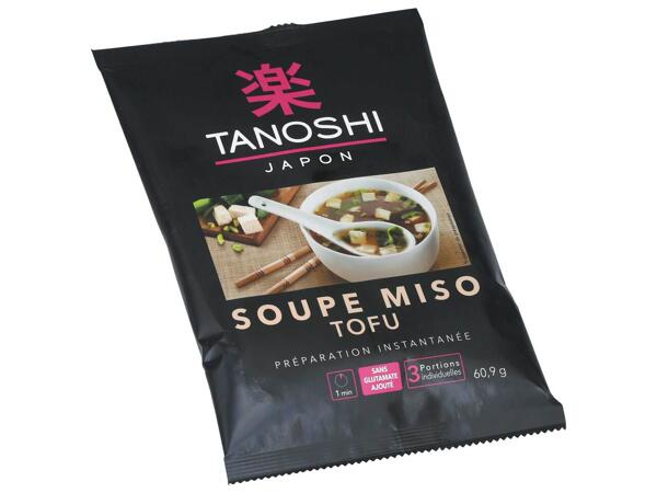 Tanoshi soupe miso