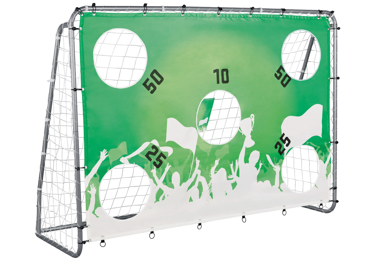 2-in-1: Football Goal with Targets