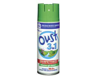 OUST 
 Spray disinfettante 3 in 1