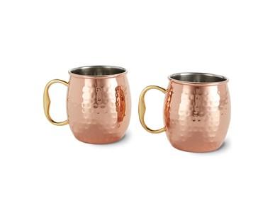 Crofton 2-Pack Moscow Mule, Wine Glass/Tumbler