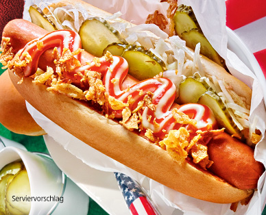 AMERICAN Hot Dogs, 6 Stück