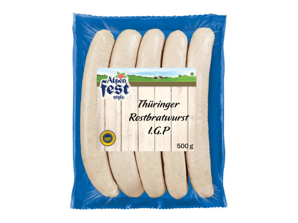 Thüringer Rostbratwurst IGP - Pork Sausages from Thuringia