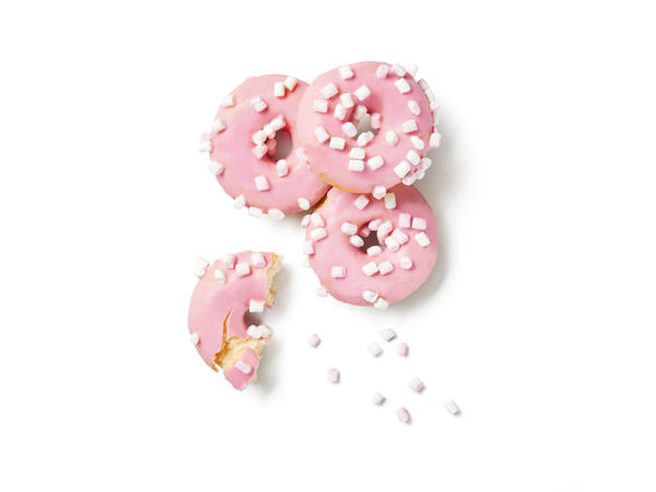 Pink Donut with Marshmallow