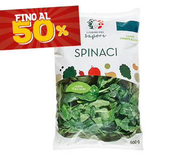 I COLORI DEL SAPORE Spinaci 500 g