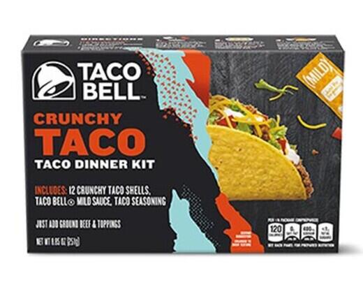 Taco Bell 
 Crunchy Taco Dinner Kit