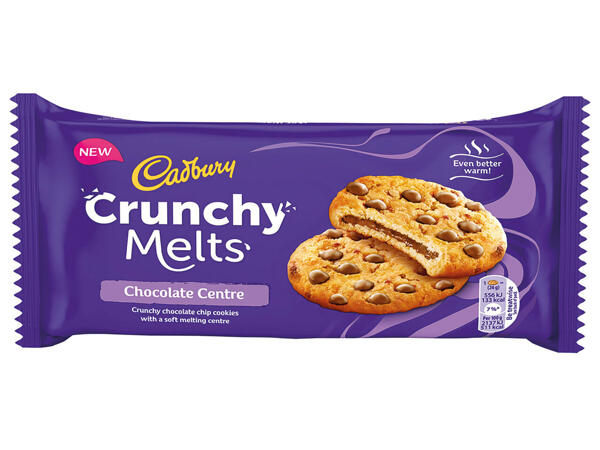 Cadbury Crunchy Cookies coeur chocolat