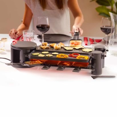 Raclette- en grilltoestel