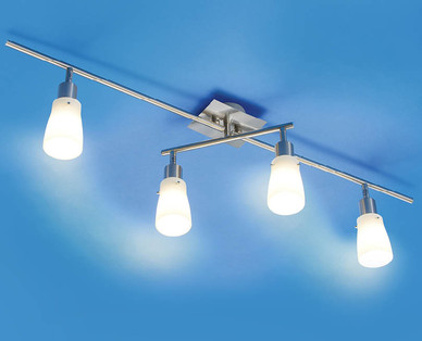 Plafoniera con lampadine a risparmio energetico IC LITE