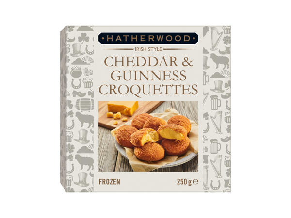 Cheddar & Guinnes Croquettes